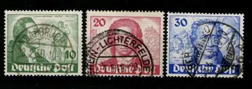 Berlin, MiNr. 61-63, gestempelt, BPP Signatur - 610320