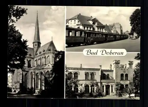 Bad Doberan, Klosterkirche, Bäderbahn "Molly", Handwerkerheim - 415483