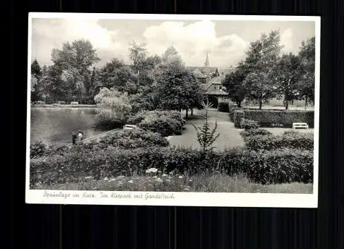 Braunlage im Harz, Kurpark mit Gondelteich - 415146