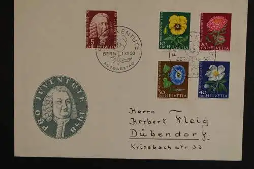 Schweiz, MiNr. 663-667, FDC - 613456