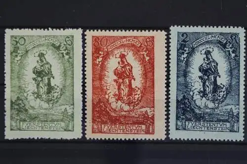 Liechtenstein, MiNr. 40-42, postfrisch - 617932