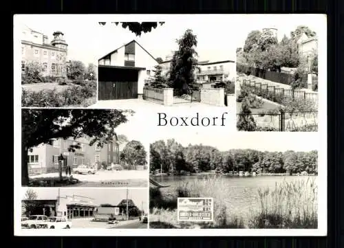 Boxdorf, OT von Moritzburg, 6 Bilderkarte - 415557