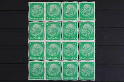 Deutsches Reich, MiNr. 468, 15er Block, postfrisch - 620151