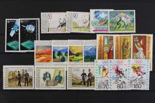 Liechtenstein, Partie aus 1991, postfrisch / MNH - 613972