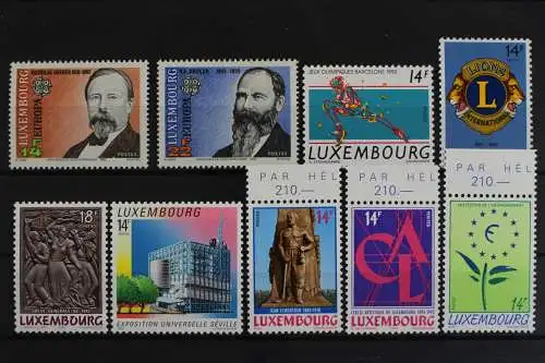 Luxemburg, Partie aus den Jahren 1992/1993, postfrisch / MNH - 621328