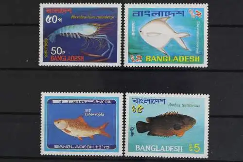 Bangladesch, Fische / Meerestiere, MiNr. 190-193, postfrisch - 616634