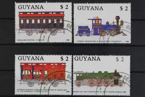 Guyana, Eisenbahn, MiNr. 2475-2478, gestempelt - 617139