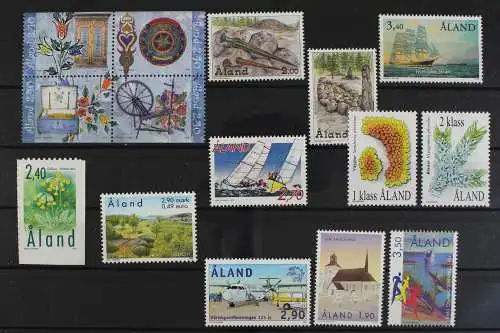 Aland, MiNr. 149-163, Jahrgang 1999, postfrisch - 618812