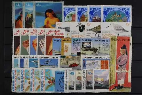 Marshall-Inseln, Partie aus 1989, Einzelmarken aus ZD, postfrisch / MNH - 621359