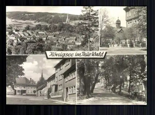 Königsee, Thür. Wald, 4 Ortsansichten - 416939