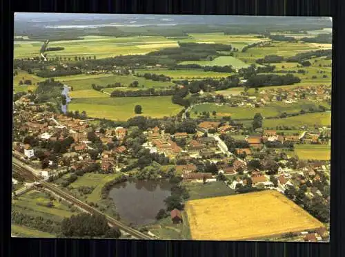 Bienenbüttel, Lüneb. Heide, Blick auf den Ort - 417204