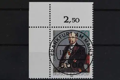 Deutschland (BRD), MiNr. 1184, Ecke li. oben, EST - 622154