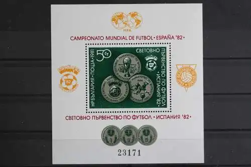 Bulgarien, Fußball, MiNr. Block 111, WM 1982, postfrisch - 623852