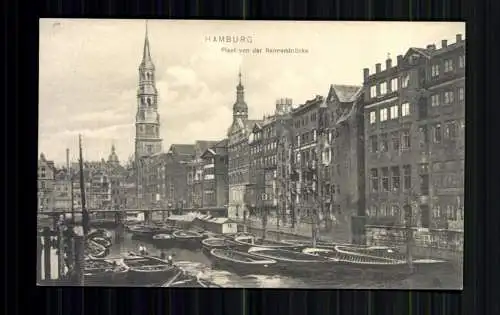 Hamburg, Fleet von der Reimersbrücke - 416495