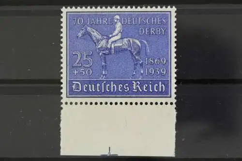 Deutsches Reich, MiNr. 698, Unterrand mit Passerkreuz, postfrisch - 624486