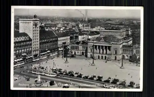 Leipzig, Augustusplatz mit Hochhaus und Neuem Theater - 416783