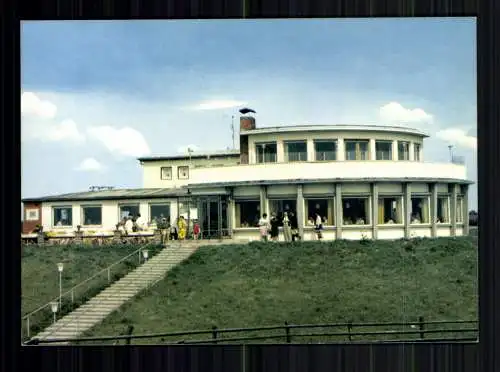 Wremen, Nordseebad, Strandhalle mit Strandturm - 416989