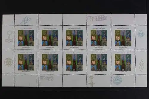 Deutschland (BRD), MiNr. 2377, Kleinbogen Schleswig, postfrisch - 630587