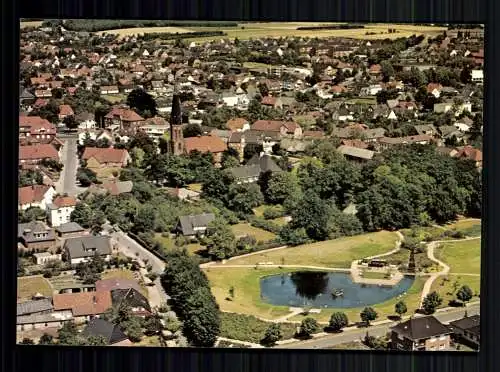 Schneverdingen, Lüneb. Heide, Blick auf den Ort, mit Südpark - 417208