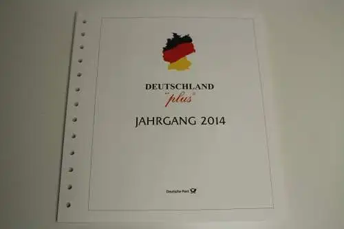 Deutsche Post, Deutschland Plus Jahrgang 2014, Vordrucke für Eckrandmarken - 900802