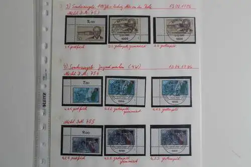 Berlin, Jahrgang 1986, MiNr. 750-769, nur Eckränder, postfrisch + gestempelt - 702375