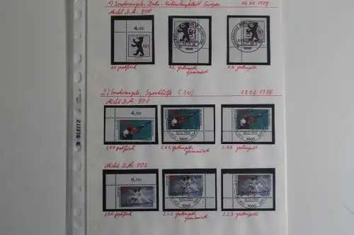 Berlin, Jahrgang 1988, MiNr. 800-829, nur Eckränder, postfrisch + gestempelt - 702377