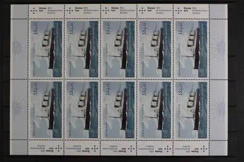 Deutschland, MiNr. 2810, Kleinbogen, Schnelldampfer, postfrisch - 631194