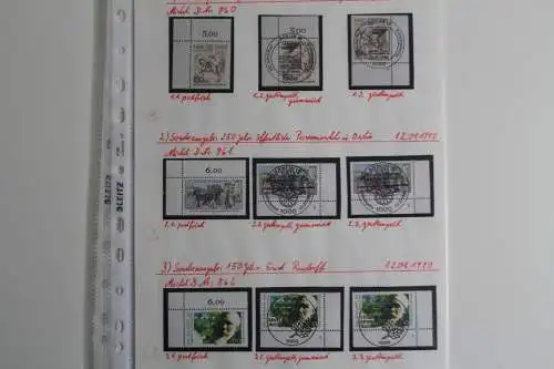 Berlin, Jahrgang 1990, MiNr. 860-879, nur Eckränder, postfrisch + gestempelt - 702379