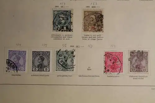 Portugal ca. 1855-1928, gestempelte Sammlung mit guten Ausgaben - 702429