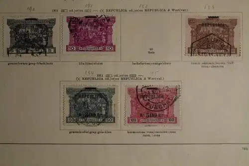 Portugal ca. 1855-1928, gestempelte Sammlung mit guten Ausgaben - 702429