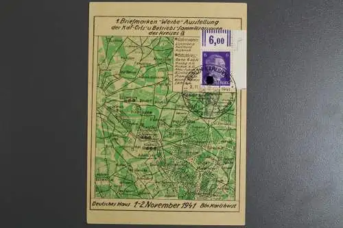 Berlin Karlshorst, 1. Briefmarken Werbeausstellung 1941 - 510643