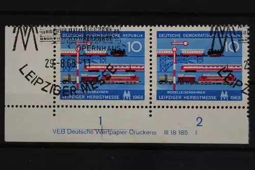 DDR, MiNr. 1399, waag. Paar, Ecke li. unten, DV I, gestempelt - 629258