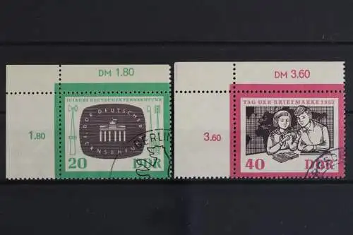 DDR, MiNr. 923-924, Ecken li. oben, gestempelt - 628626