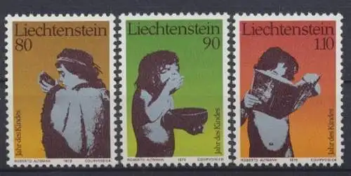 Liechtenstein, MiNr. 725-727, postfrisch - 694028