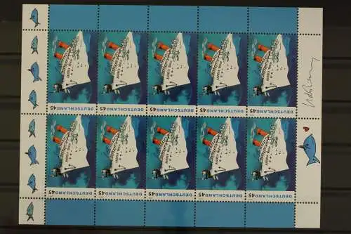 Deutschland, MiNr. 2803, Kleinbogen, Andrea Doria, postfrisch - 631189