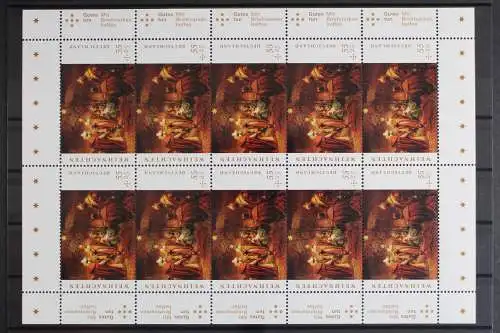 Deutschland, MiNr. 2830, Kleinbogen, Weihnachten 2010, postfrisch - 631210