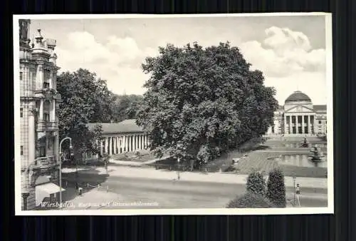 Wiesbaden, Hessen, Kurhaus mit Brunnenkolonnade - 418091