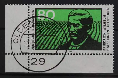 Deutschland (BRD), MiNr. 1358, Ecke li. unten, gestempelt - 632153