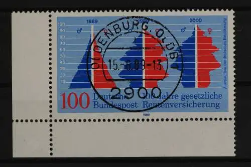 Deutschland (BRD), MiNr. 1426, Ecke li. unten, zentrischer Stempel - 632227