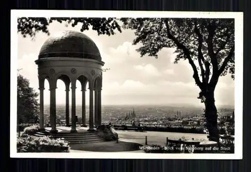 Wiesbaden, Hessen, Blick vom Neroberg auf die Stadt - 419129