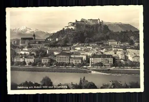 Salzburg, Teilansicht mit Hohen Göll und Untersberg - 419339