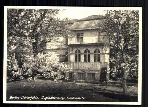 Berlin - Lichterfelde, Jugendherberge, Gartenseite - 418391