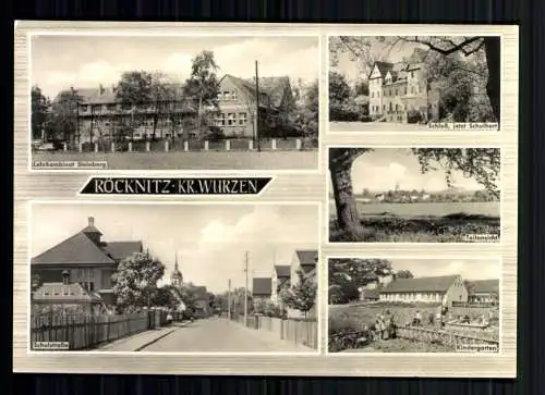 Röcknitz Kr. Wurzen, Lehrkombinat Steinberg, Schulhort, Kindergarten - 418647