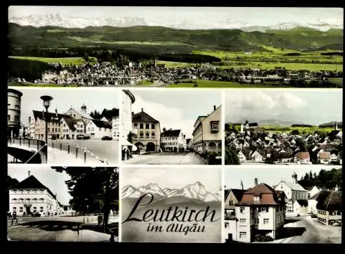 Leutkirch/Allgäu, Gesamtansicht, 5 Ortsansichten - 420079