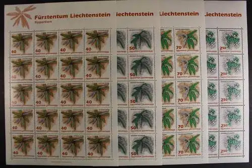 Liechtenstein, MiNr. 1045-1048, Kleinbögen, postfrisch - 636548