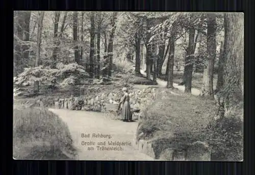 Bad Rehberg, Grott und Waldpartie am Tränenteich - 419194