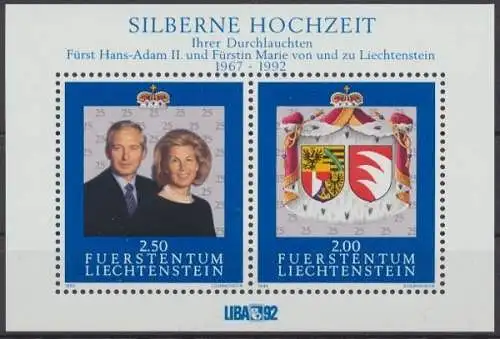 Liechtenstein, MiNr. Block 14, postfrisch - 694186