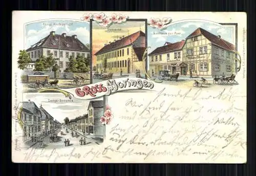 Moringen in Solling, Amtsgericht, Domaine, Gasthaus z. Post, Lange Str. - 419423