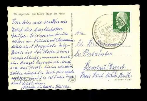 Wernigerode/Harz, Ortsansicht, Schloss - 419458