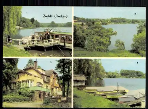 Flecken Zechlin, Dampferanlegestelle, Schwarzer See, Erholungsheim - 419528